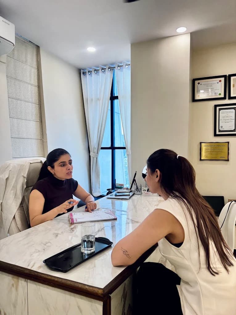 Skin consultation at Suncity Dentaglow skin clinic in Shastri Nagar, Jodhpur